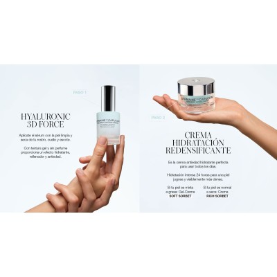 Crema Hidratación Redensificante Soft Sorbet Timexpert Hydraluronic Germaine de Capuccini
