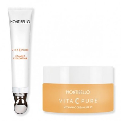Pack Cream Vita C Pure Montibello - Crema Vita C Pure 50ml + Contorno de ojos 15ml