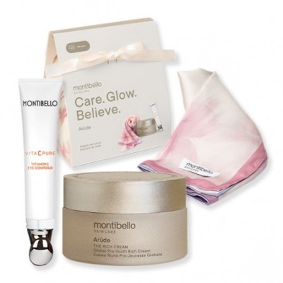 Pack The Rich Cream Arûde Montibello - Crema Rica 50ml + Contorno de ojos 15ml