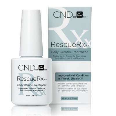 Tratamiento Uñas Dañadas con Queratina Rescue RXx CND 15ml